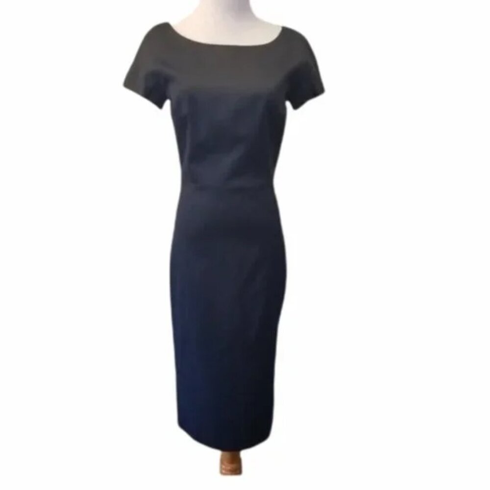 NWOT Stills black short sleeve dress back zipper women's size XS (306)15)